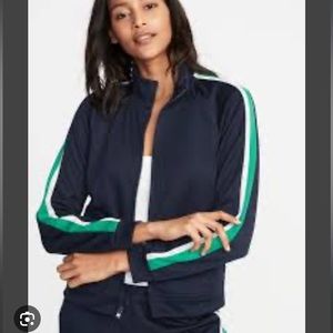 Old Navy blue Go Dry track Jacket, Old Navy, size Large